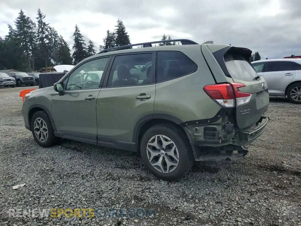 2 Photograph of a damaged car JF2SKAJCXLH524975 SUBARU FORESTER 2020