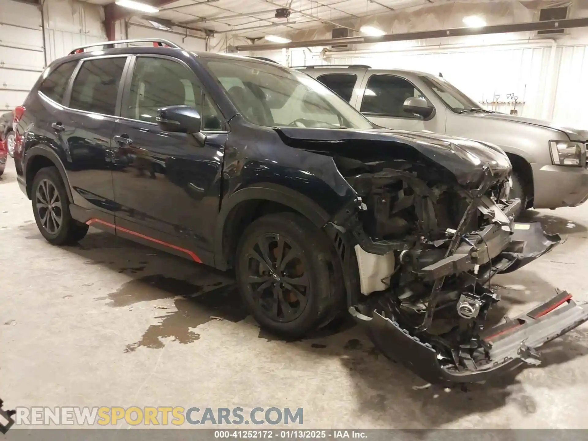 1 Photograph of a damaged car JF2SKALC6LH544590 SUBARU FORESTER 2020