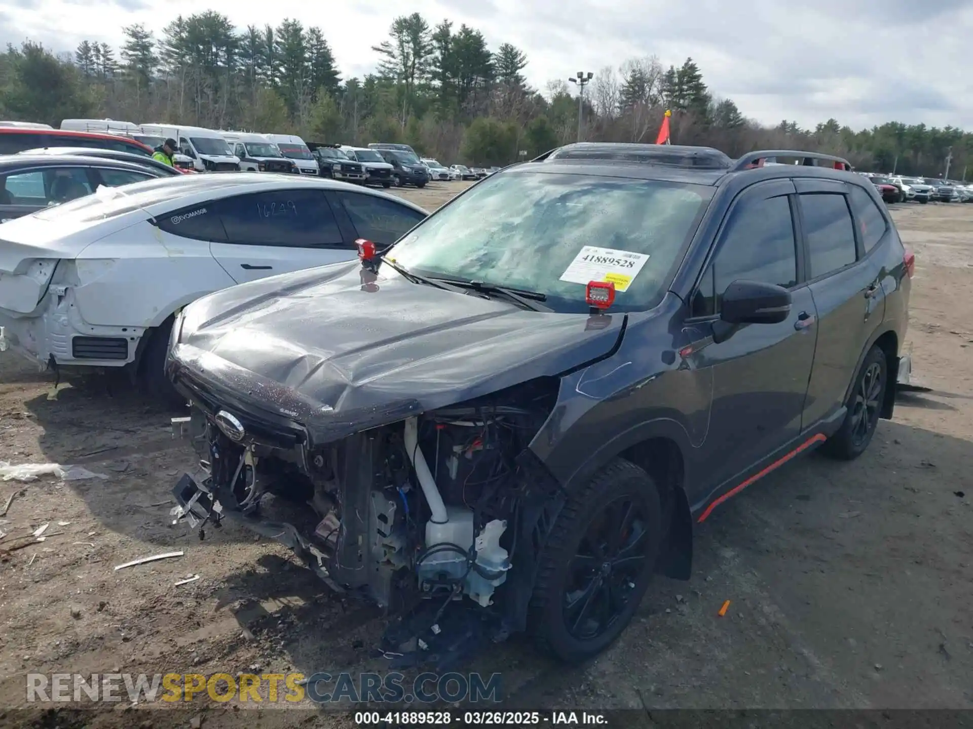 2 Photograph of a damaged car JF2SKALC6LH585155 SUBARU FORESTER 2020