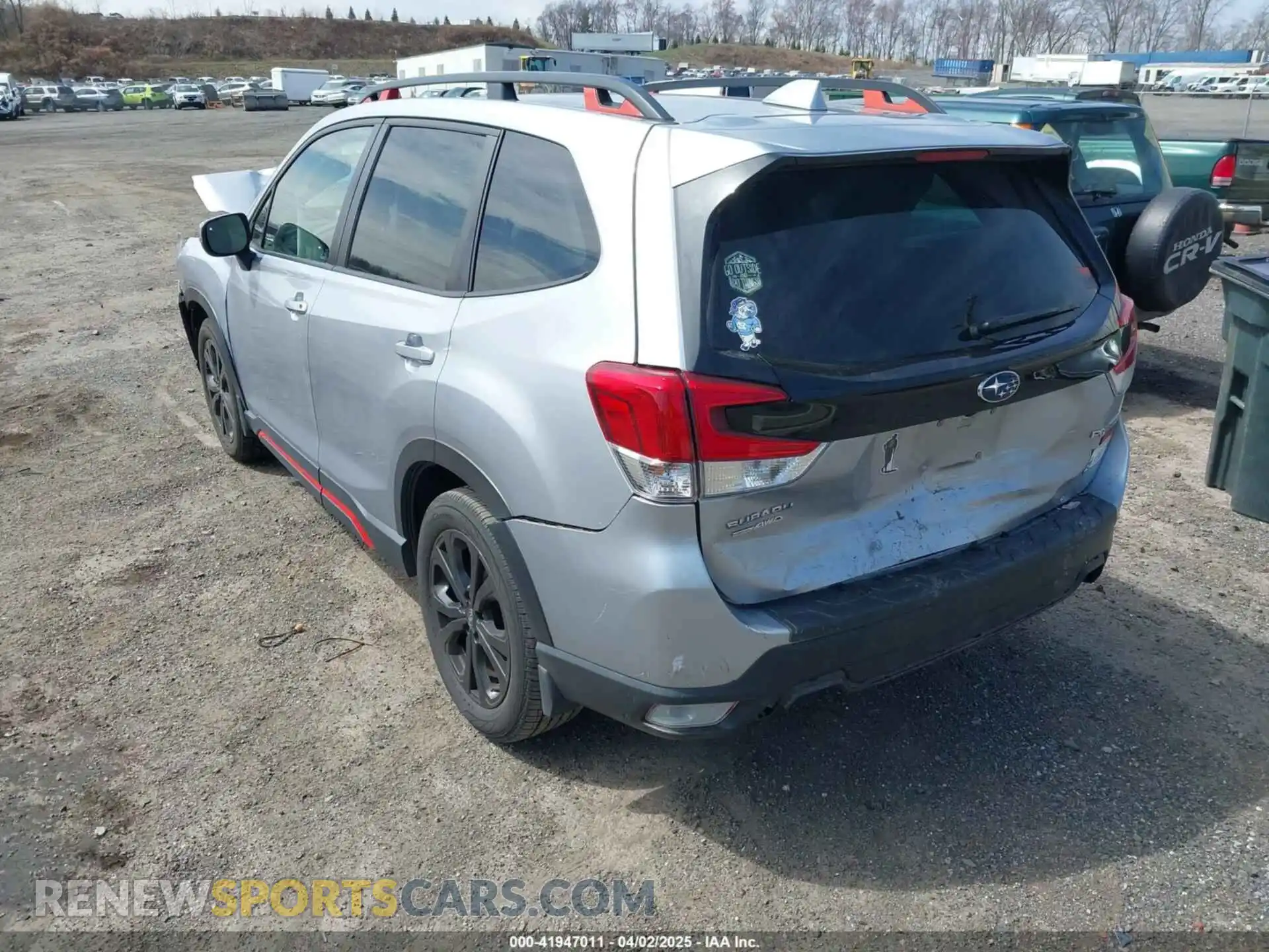 3 Photograph of a damaged car JF2SKALC8LH430932 SUBARU FORESTER 2020