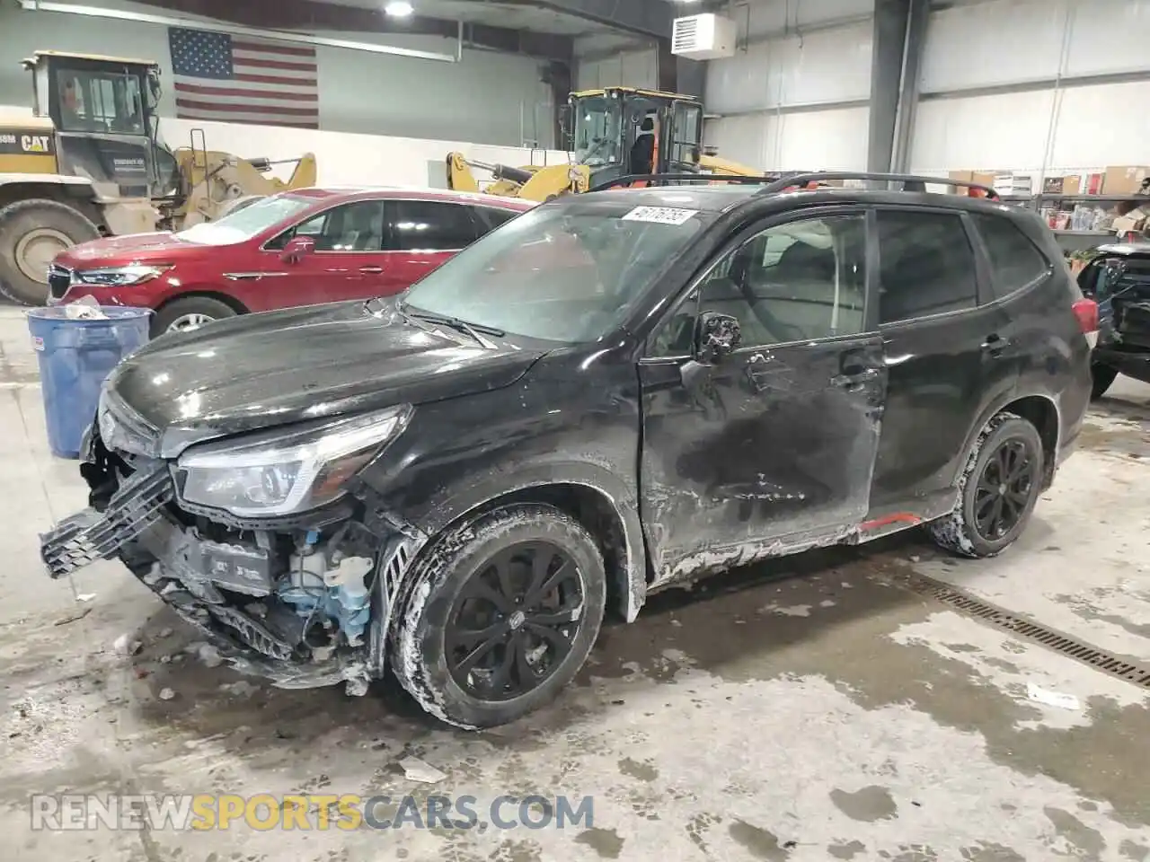 1 Photograph of a damaged car JF2SKALC8LH551248 SUBARU FORESTER 2020