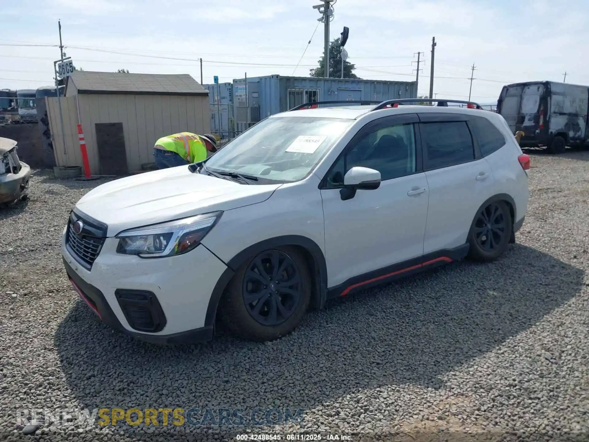 2 Photograph of a damaged car JF2SKALCXLH421827 SUBARU FORESTER 2020