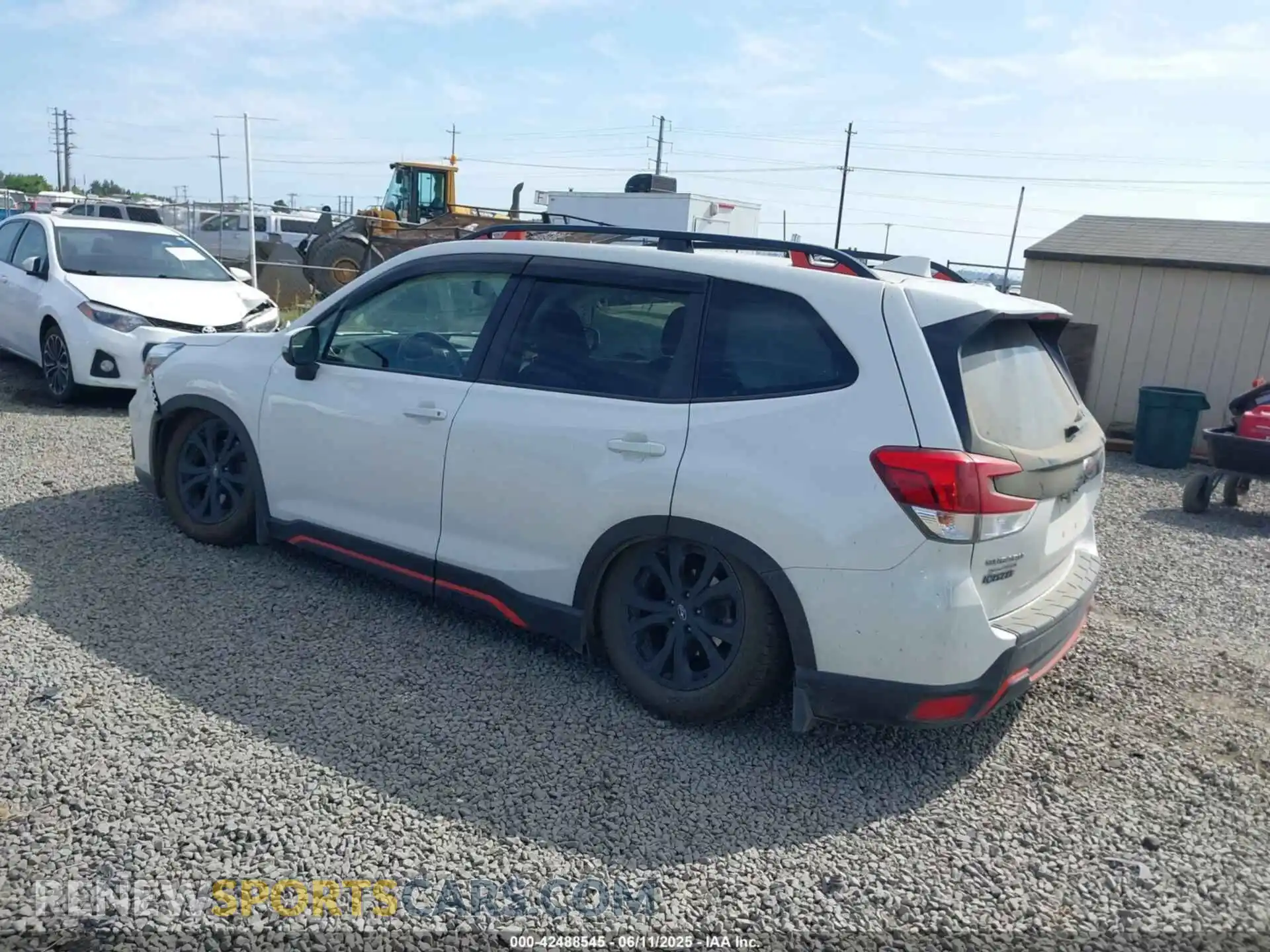 3 Photograph of a damaged car JF2SKALCXLH421827 SUBARU FORESTER 2020