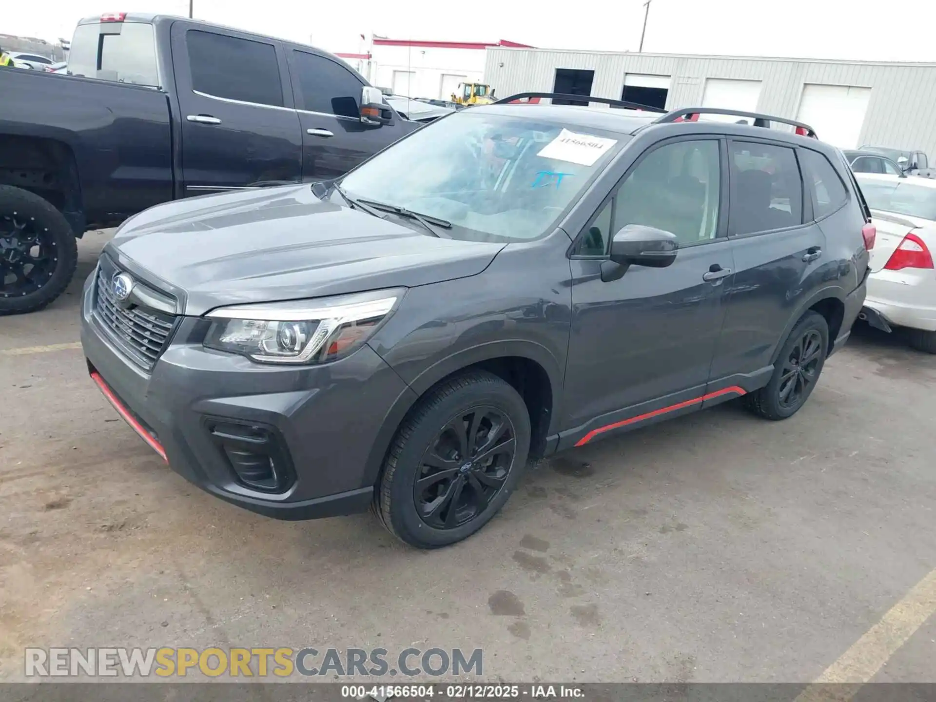 2 Photograph of a damaged car JF2SKAMC0LH599664 SUBARU FORESTER 2020
