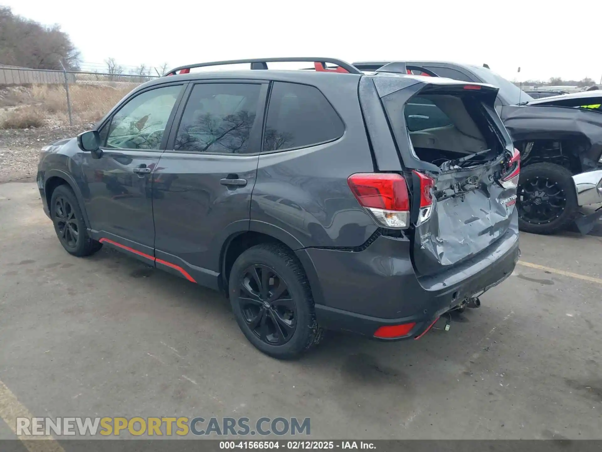 3 Photograph of a damaged car JF2SKAMC0LH599664 SUBARU FORESTER 2020