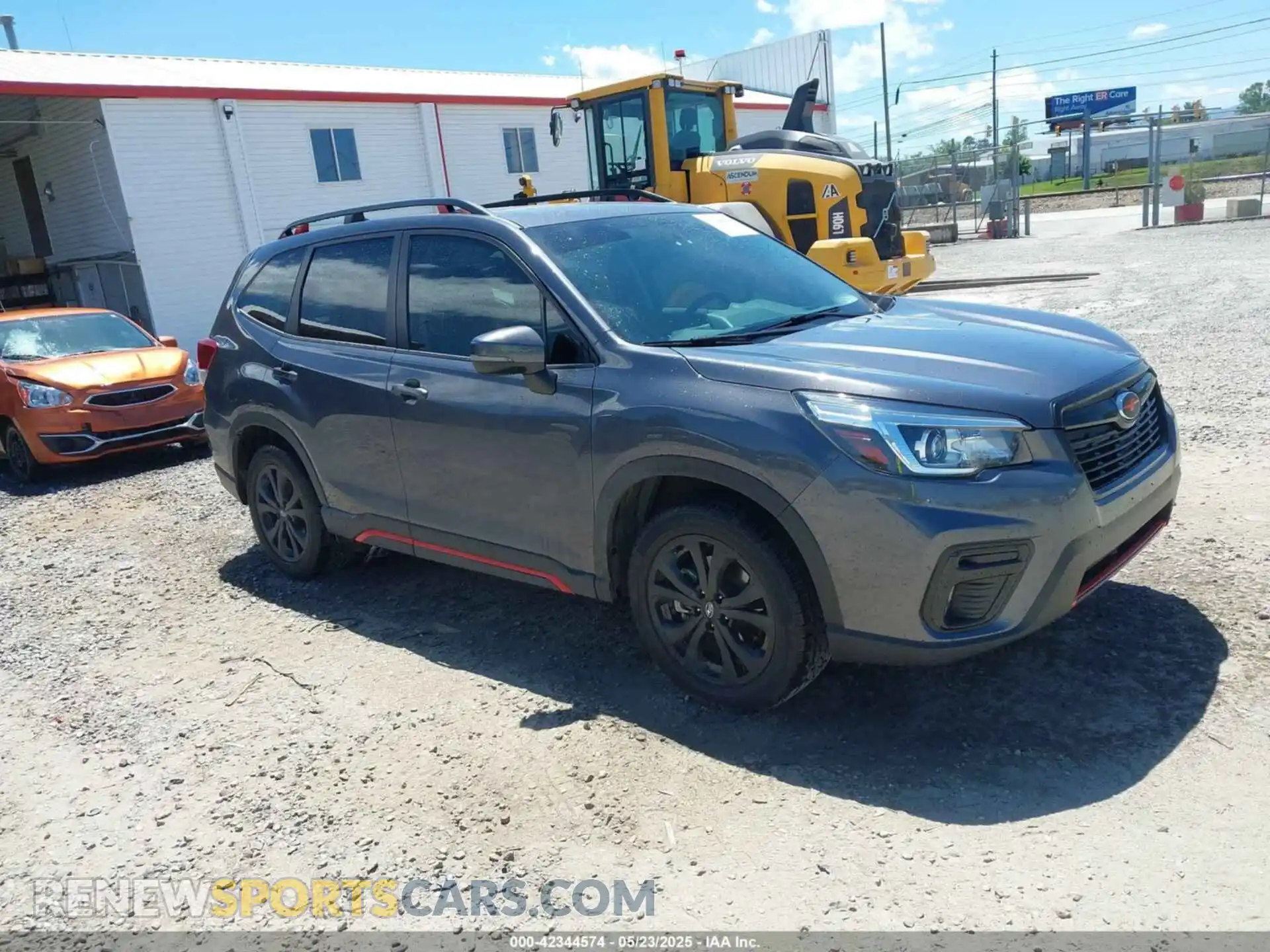 1 Photograph of a damaged car JF2SKAMC2LH483950 SUBARU FORESTER 2020