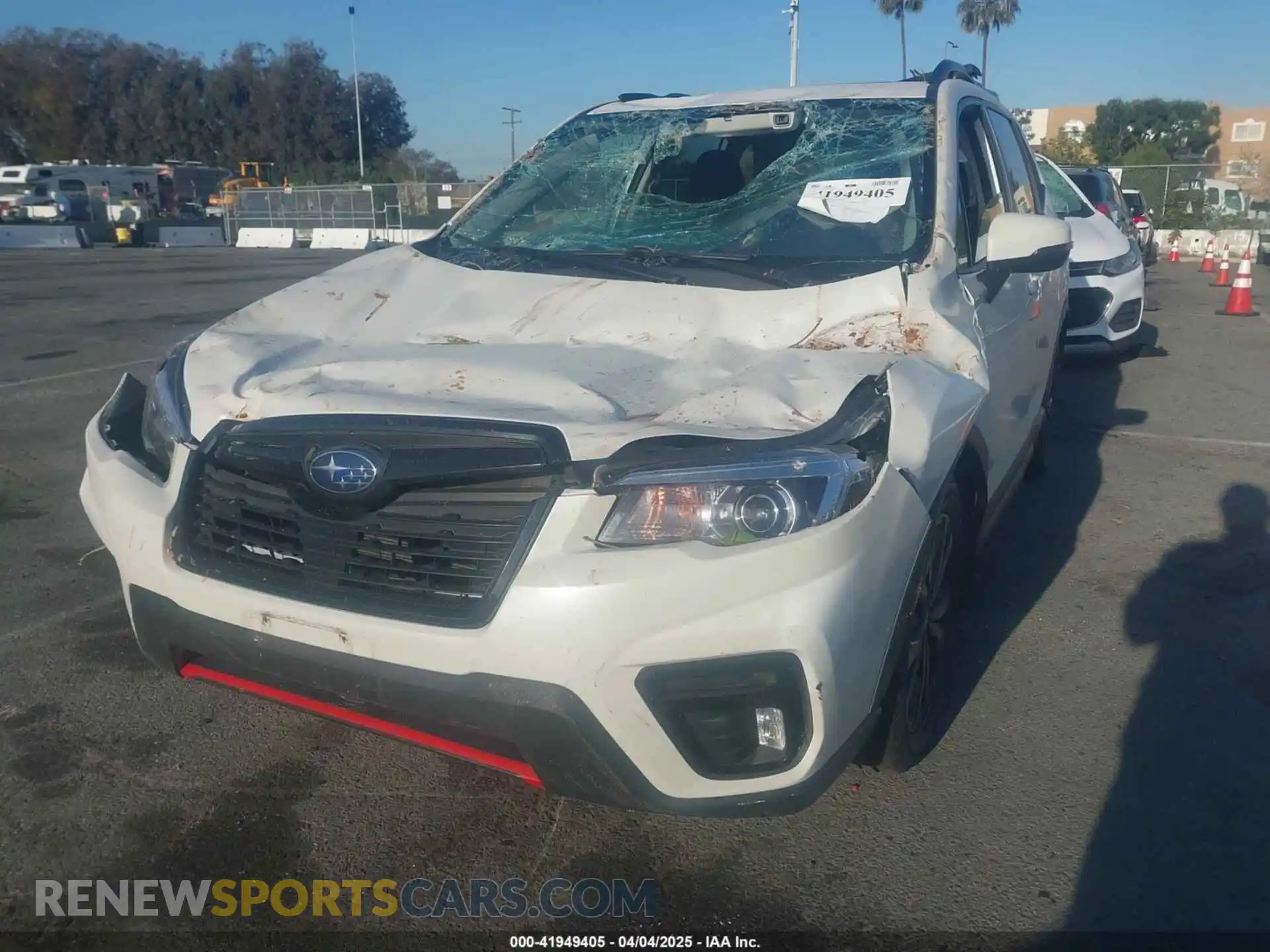 2 Photograph of a damaged car JF2SKAMC2LH576810 SUBARU FORESTER 2020