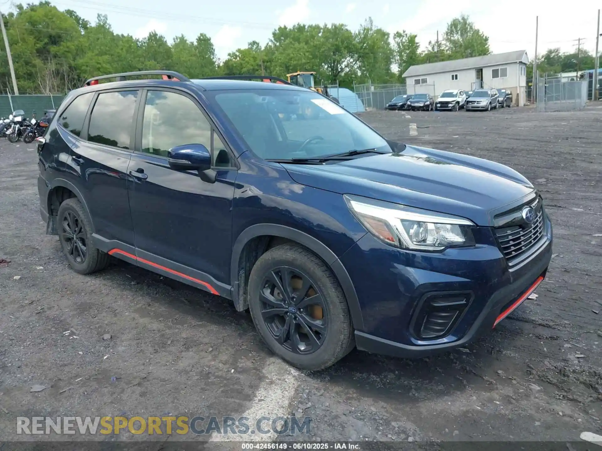 1 Photograph of a damaged car JF2SKAMC2LH579383 SUBARU FORESTER 2020