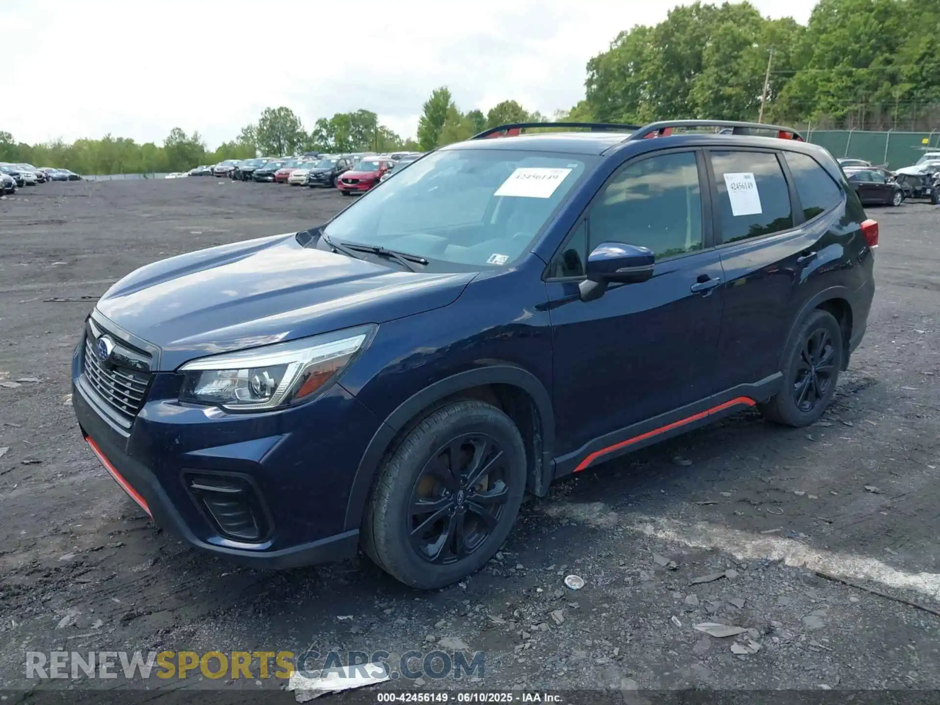 2 Photograph of a damaged car JF2SKAMC2LH579383 SUBARU FORESTER 2020