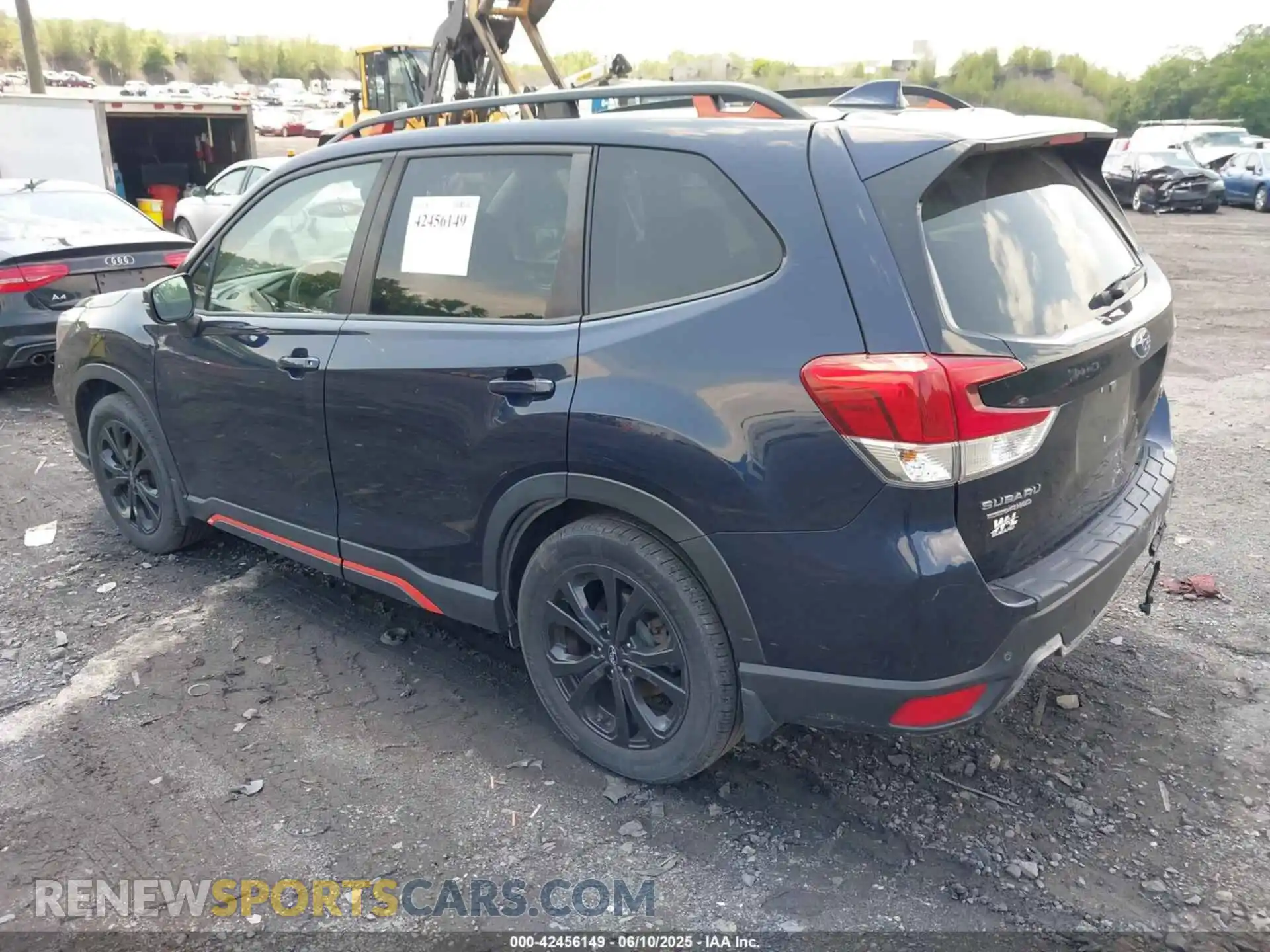 3 Photograph of a damaged car JF2SKAMC2LH579383 SUBARU FORESTER 2020