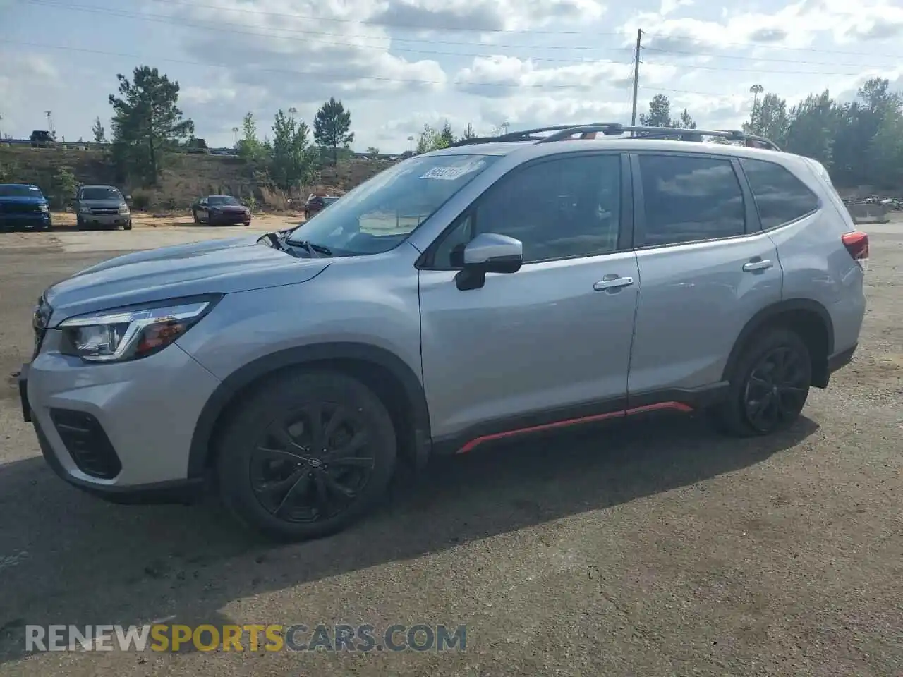 1 Photograph of a damaged car JF2SKAMC8LH512786 SUBARU FORESTER 2020