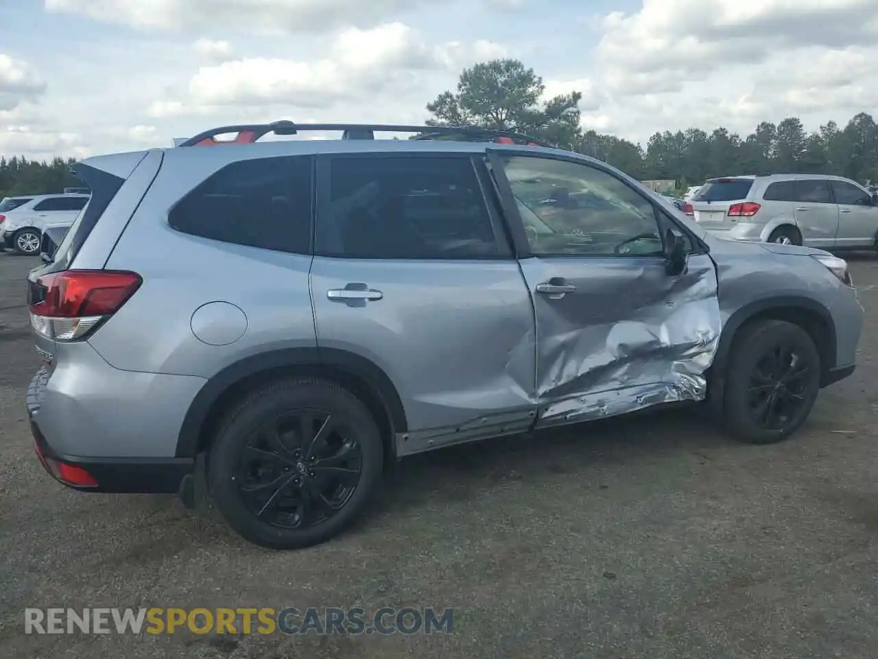 3 Photograph of a damaged car JF2SKAMC8LH512786 SUBARU FORESTER 2020