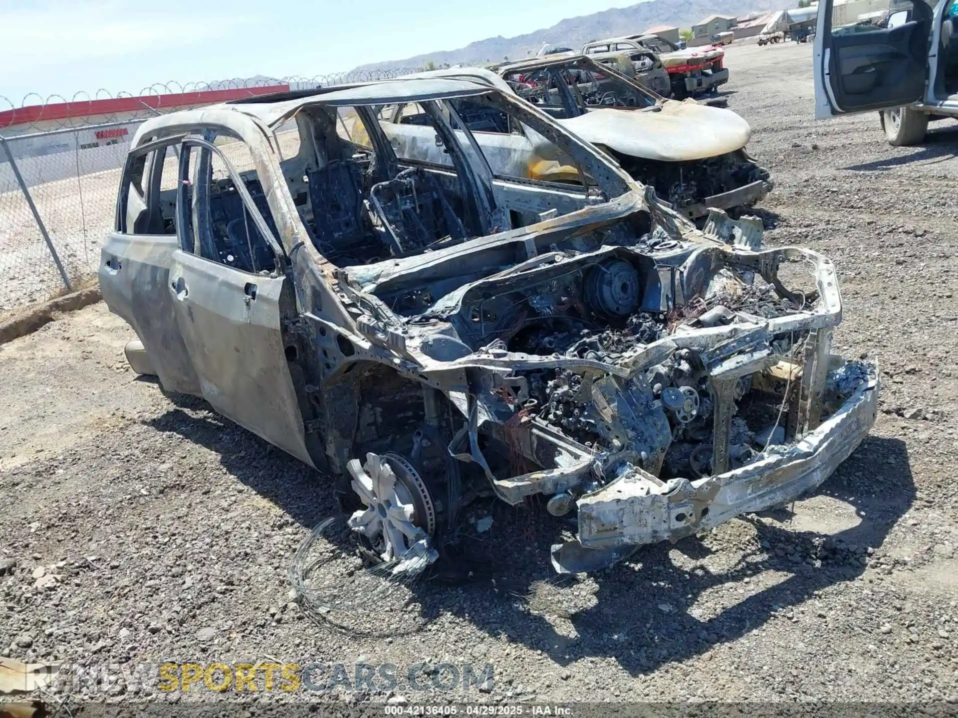 1 Photograph of a damaged car JF2SKAMC9LH515633 SUBARU FORESTER 2020