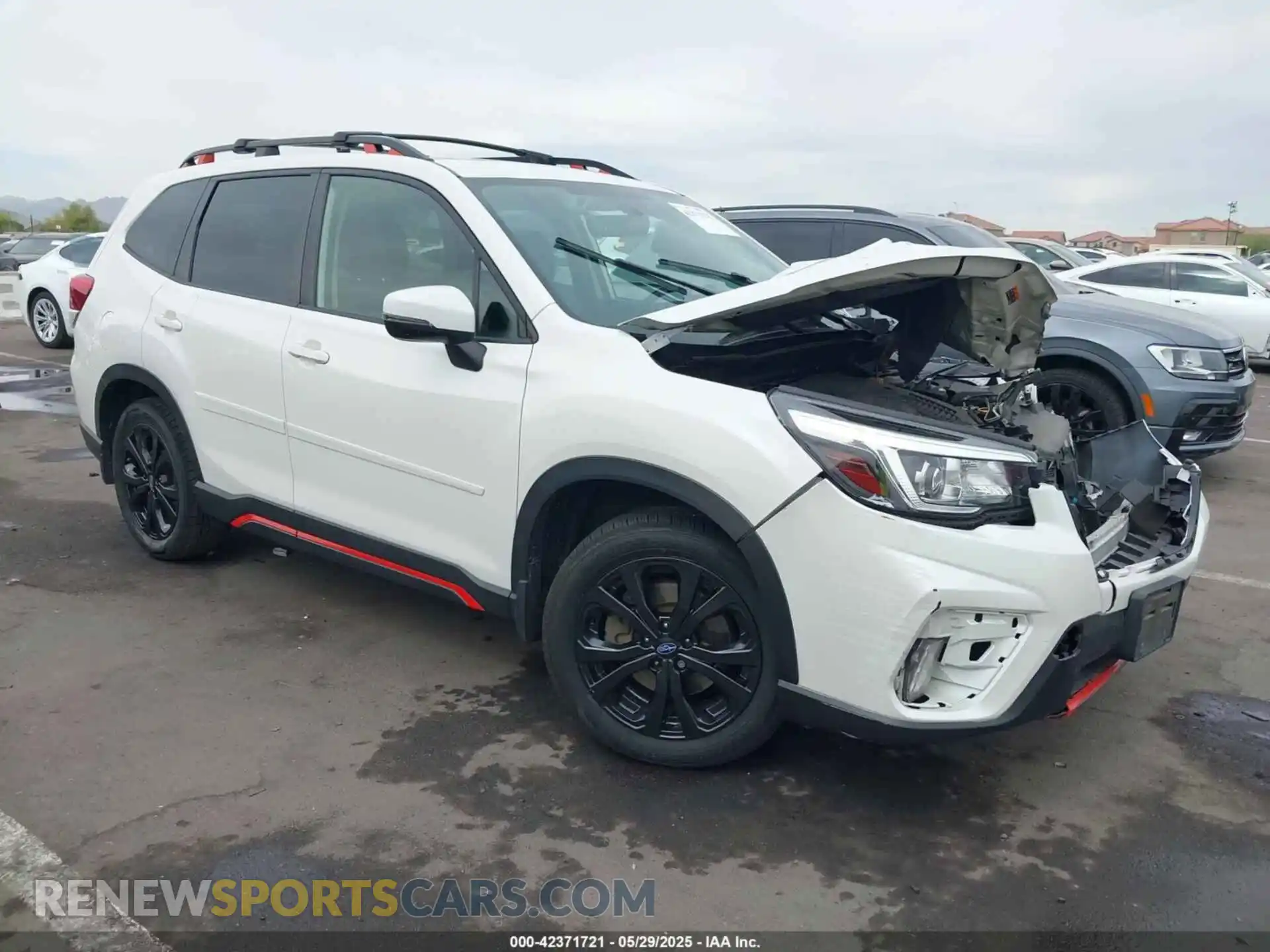 1 fotografías del automóvil dañado JF2SKAMCXLH556000 SUBARU FORESTER 2020