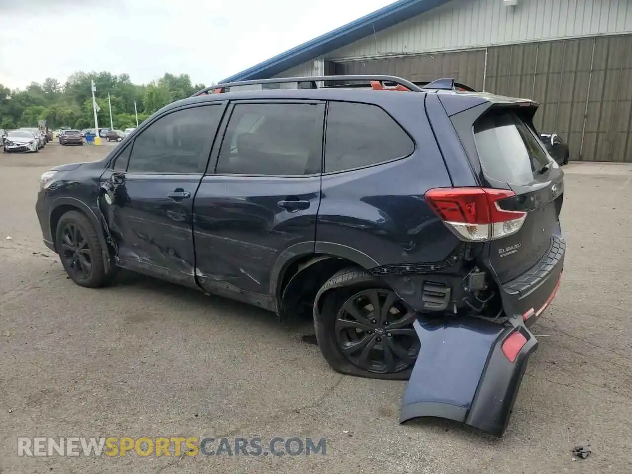 2 Photograph of a damaged car JF2SKARC0LH481364 SUBARU FORESTER 2020