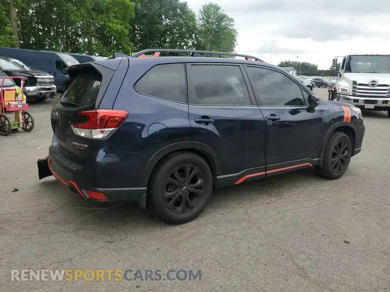3 Photograph of a damaged car JF2SKARC0LH481364 SUBARU FORESTER 2020