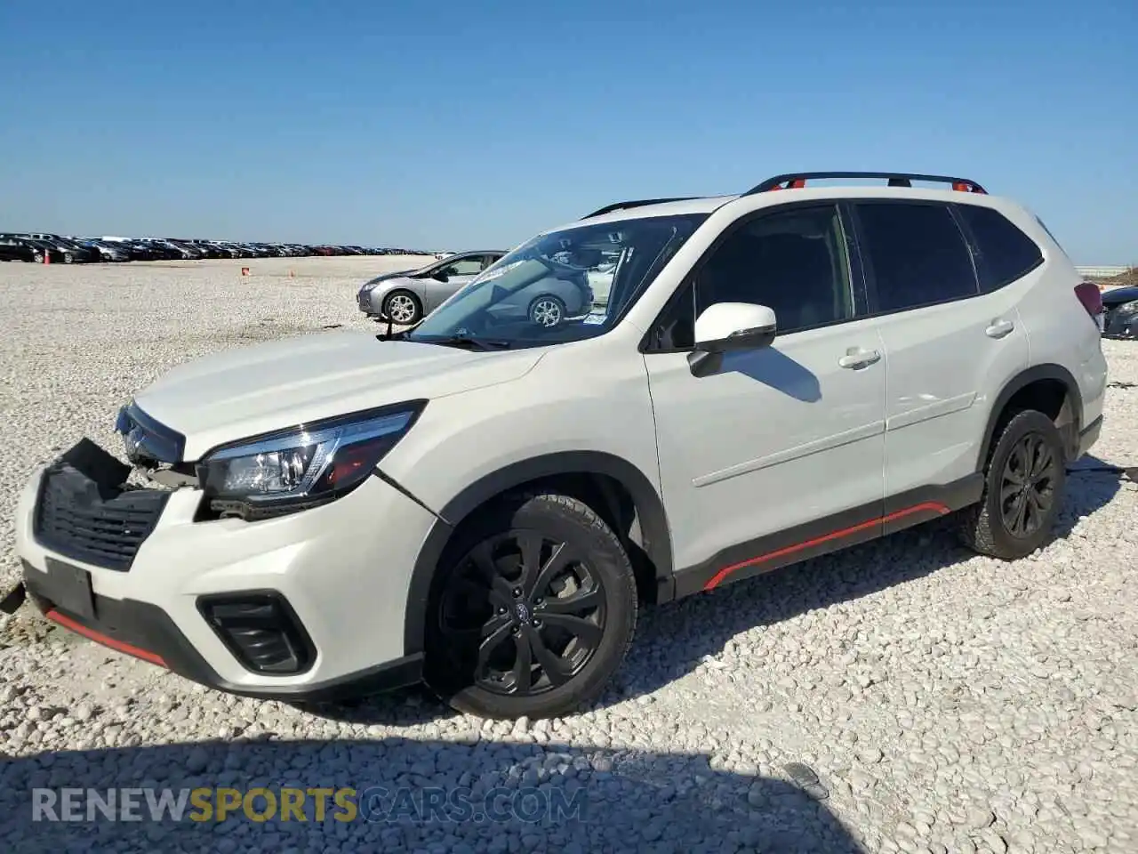 1 Photograph of a damaged car JF2SKARC3LH589820 SUBARU FORESTER 2020