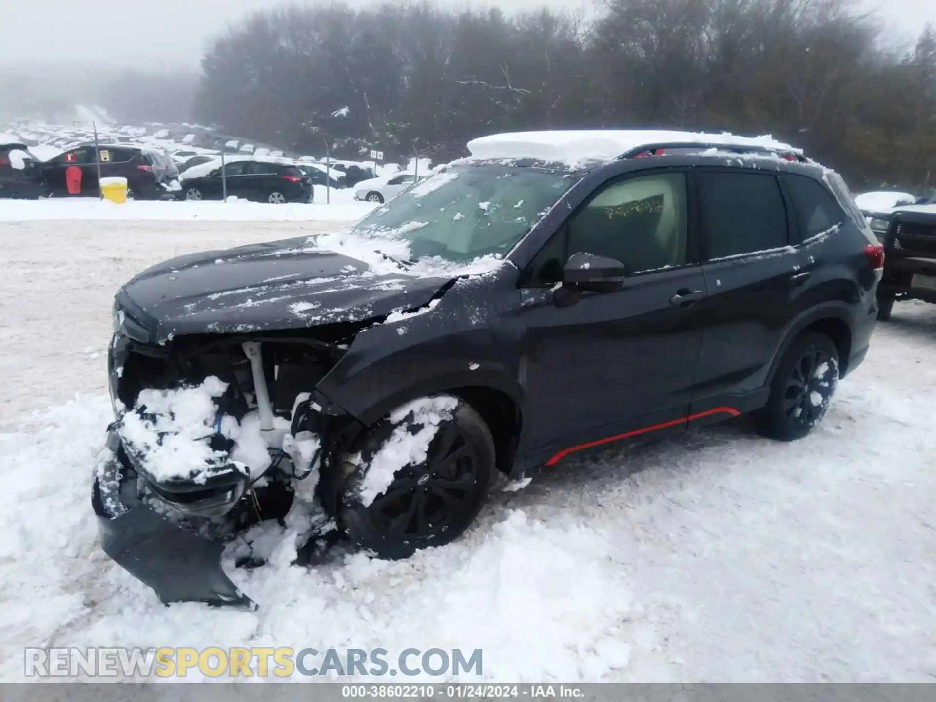 2 Photograph of a damaged car JF2SKARC7LH512321 SUBARU FORESTER 2020
