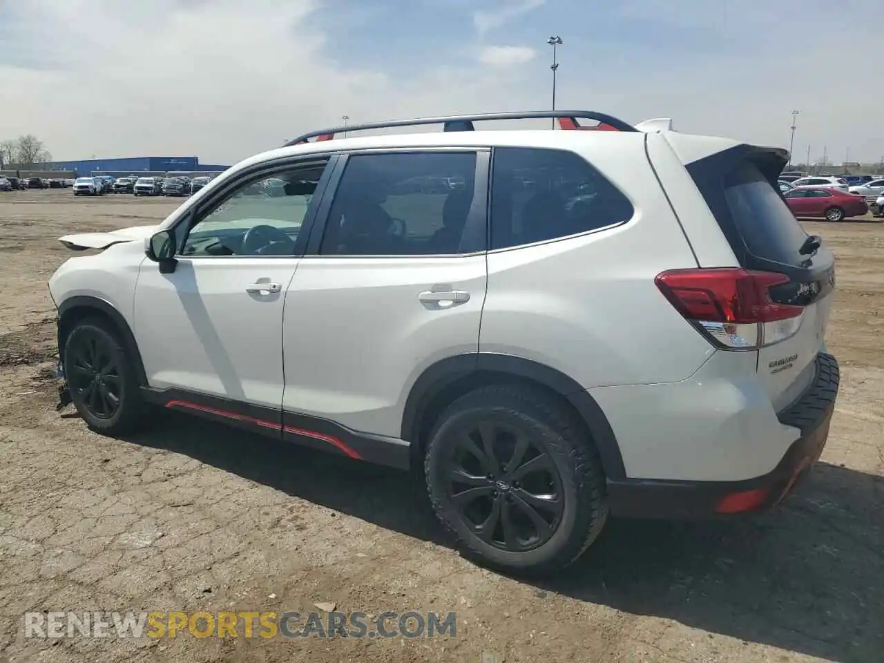 2 Photograph of a damaged car JF2SKARC8LH516345 SUBARU FORESTER 2020