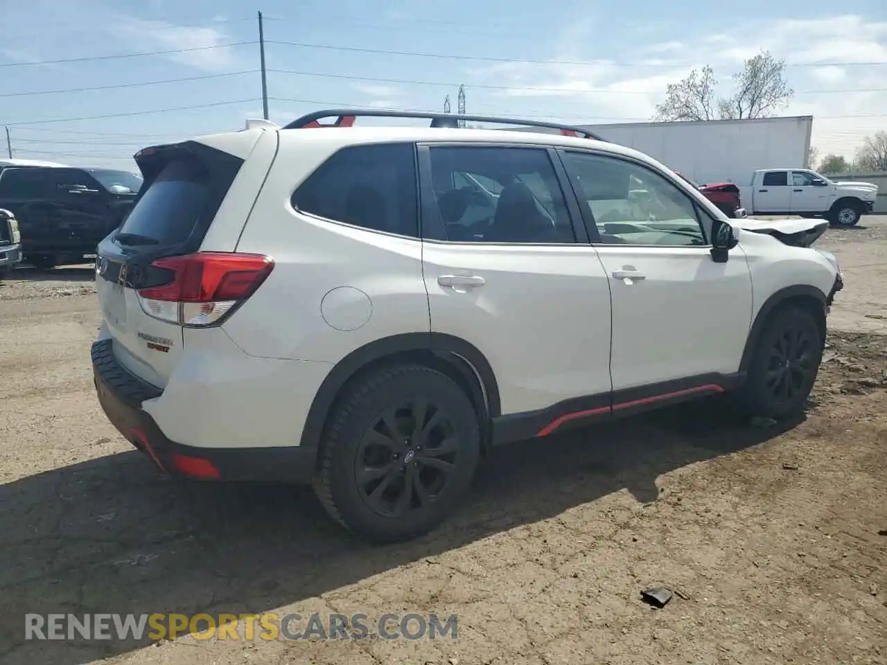 3 Photograph of a damaged car JF2SKARC8LH516345 SUBARU FORESTER 2020