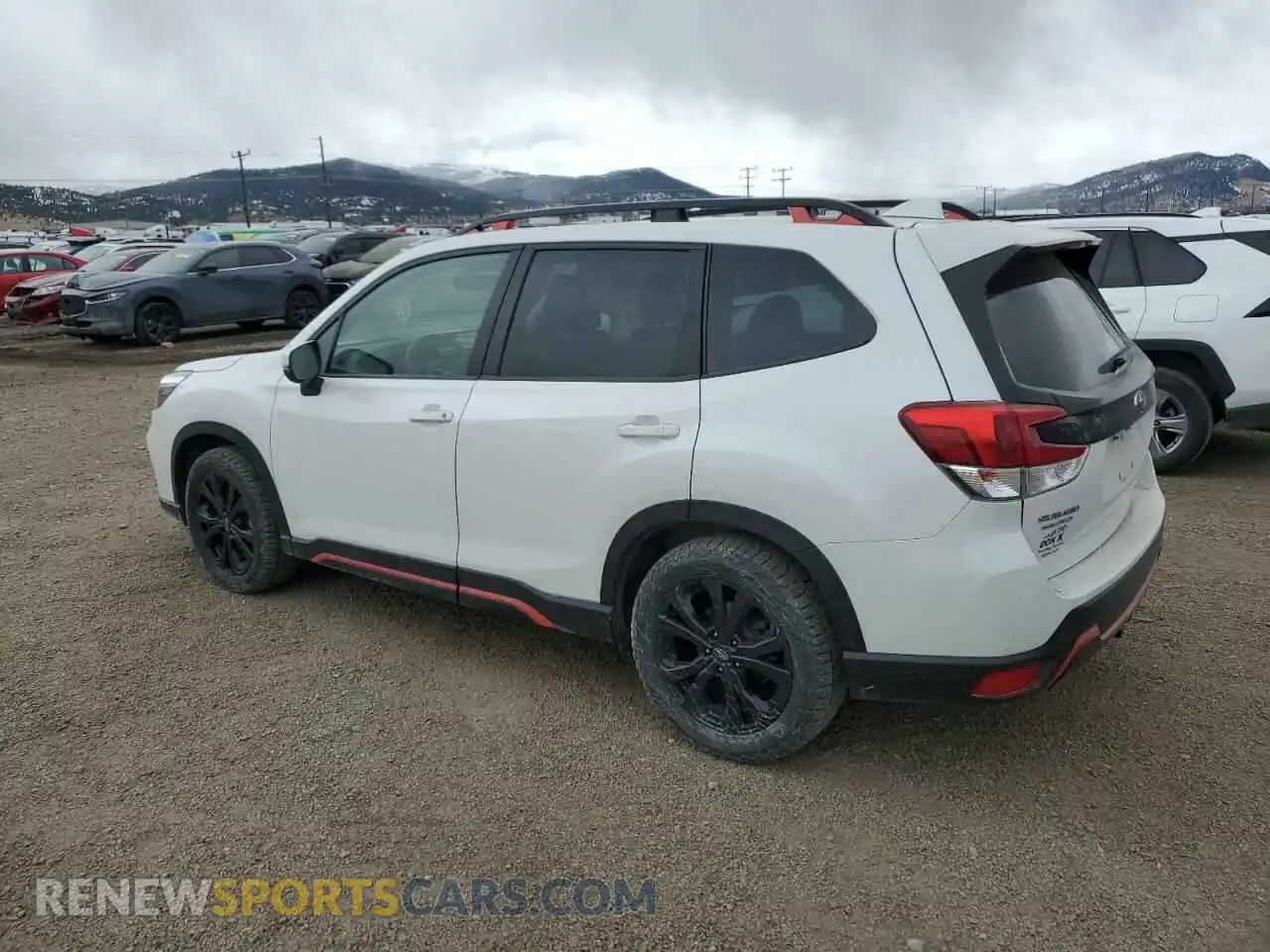 2 Photograph of a damaged car JF2SKARC8LH606112 SUBARU FORESTER 2020