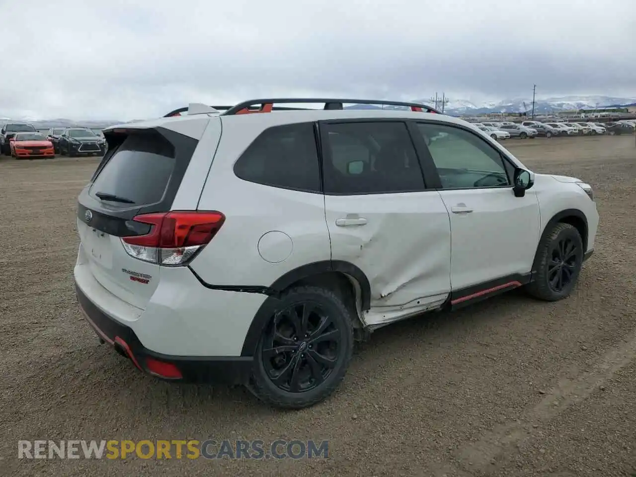 3 Photograph of a damaged car JF2SKARC8LH606112 SUBARU FORESTER 2020