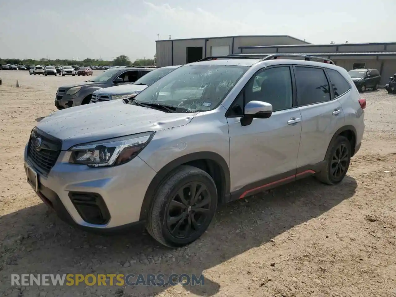 1 Photograph of a damaged car JF2SKARCXLH408941 SUBARU FORESTER 2020