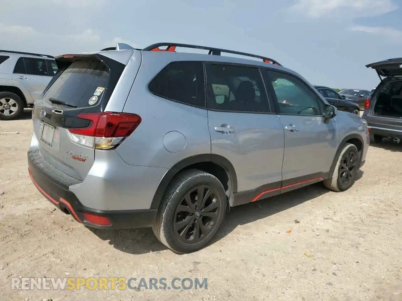 3 Photograph of a damaged car JF2SKARCXLH408941 SUBARU FORESTER 2020