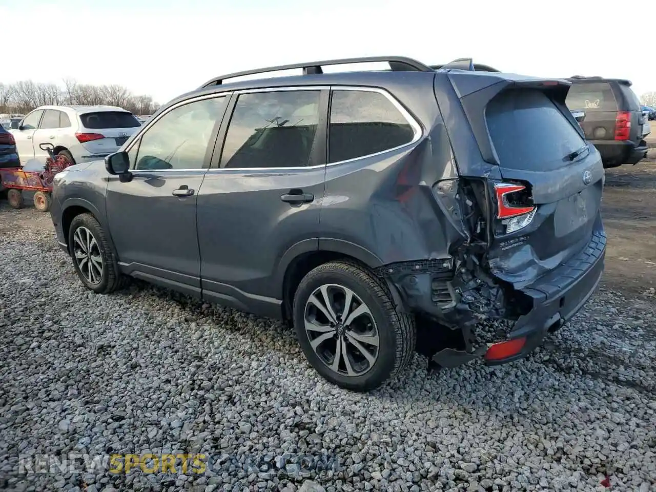 2 Photograph of a damaged car JF2SKASC0LH530086 SUBARU FORESTER 2020