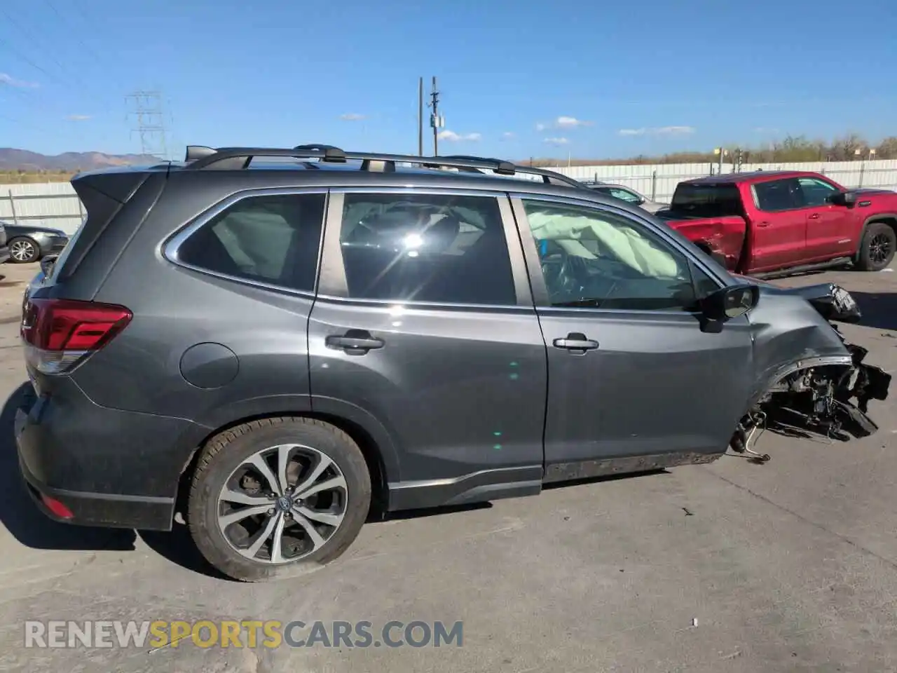3 Photograph of a damaged car JF2SKASC2LH556804 SUBARU FORESTER 2020