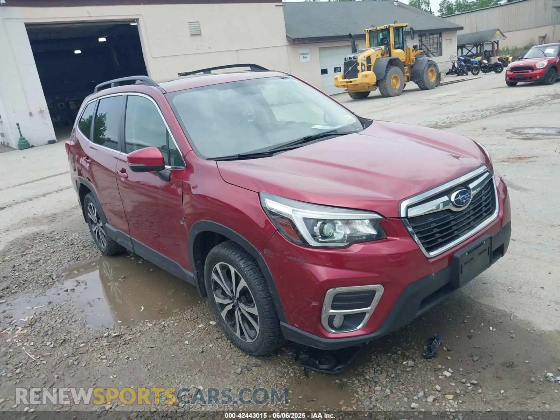 1 Photograph of a damaged car JF2SKASC4LH425373 SUBARU FORESTER 2020