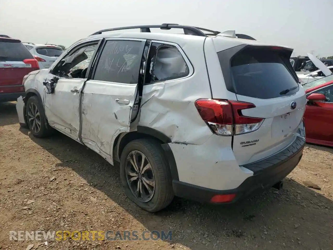 2 Photograph of a damaged car JF2SKASC6LH414083 SUBARU FORESTER 2020