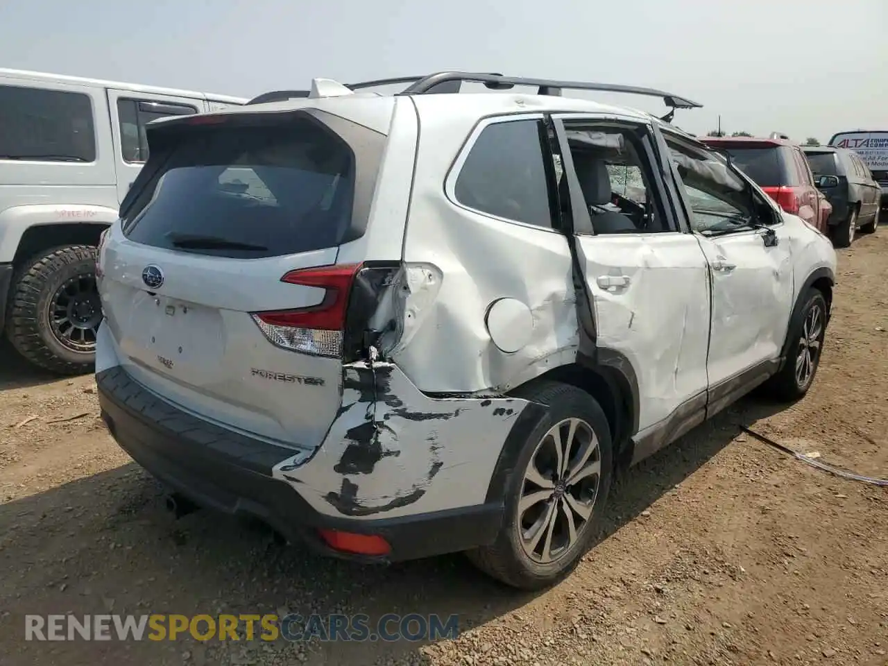 3 Photograph of a damaged car JF2SKASC6LH414083 SUBARU FORESTER 2020