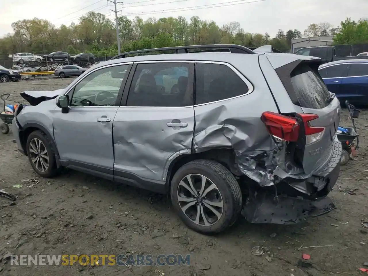 2 Photograph of a damaged car JF2SKASC6LH607785 SUBARU FORESTER 2020