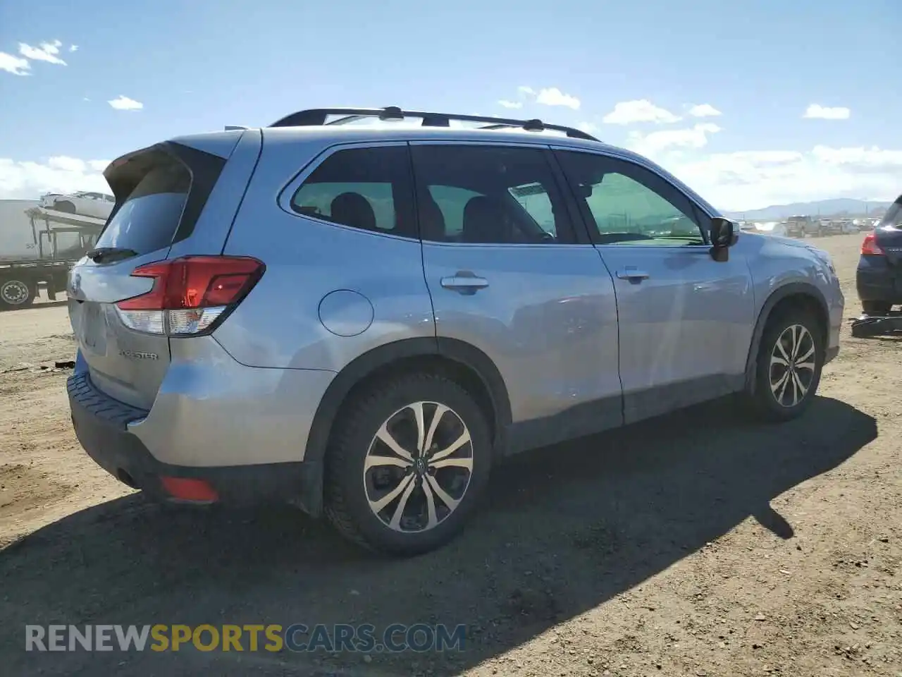 3 Photograph of a damaged car JF2SKAUC8LH458213 SUBARU FORESTER 2020
