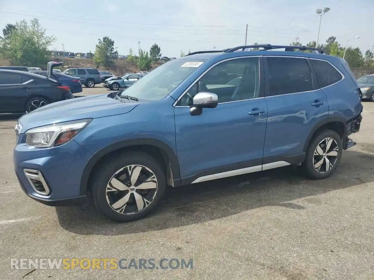 1 Photograph of a damaged car JF2SKAXC0LH551173 SUBARU FORESTER 2020