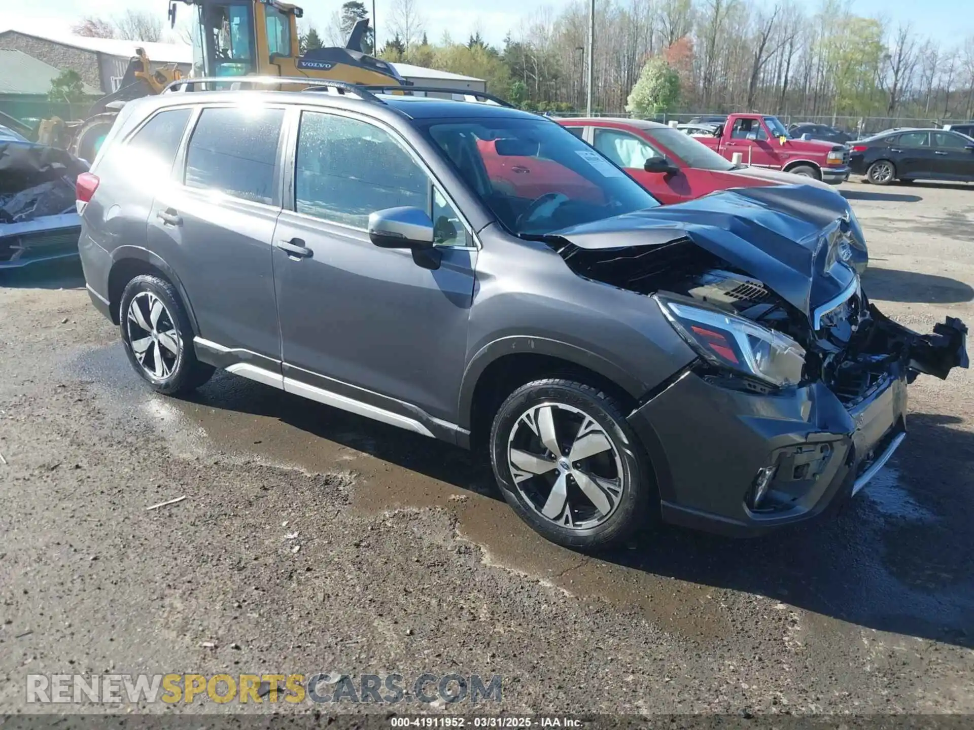 1 Photograph of a damaged car JF2SKAXC0LH601036 SUBARU FORESTER 2020