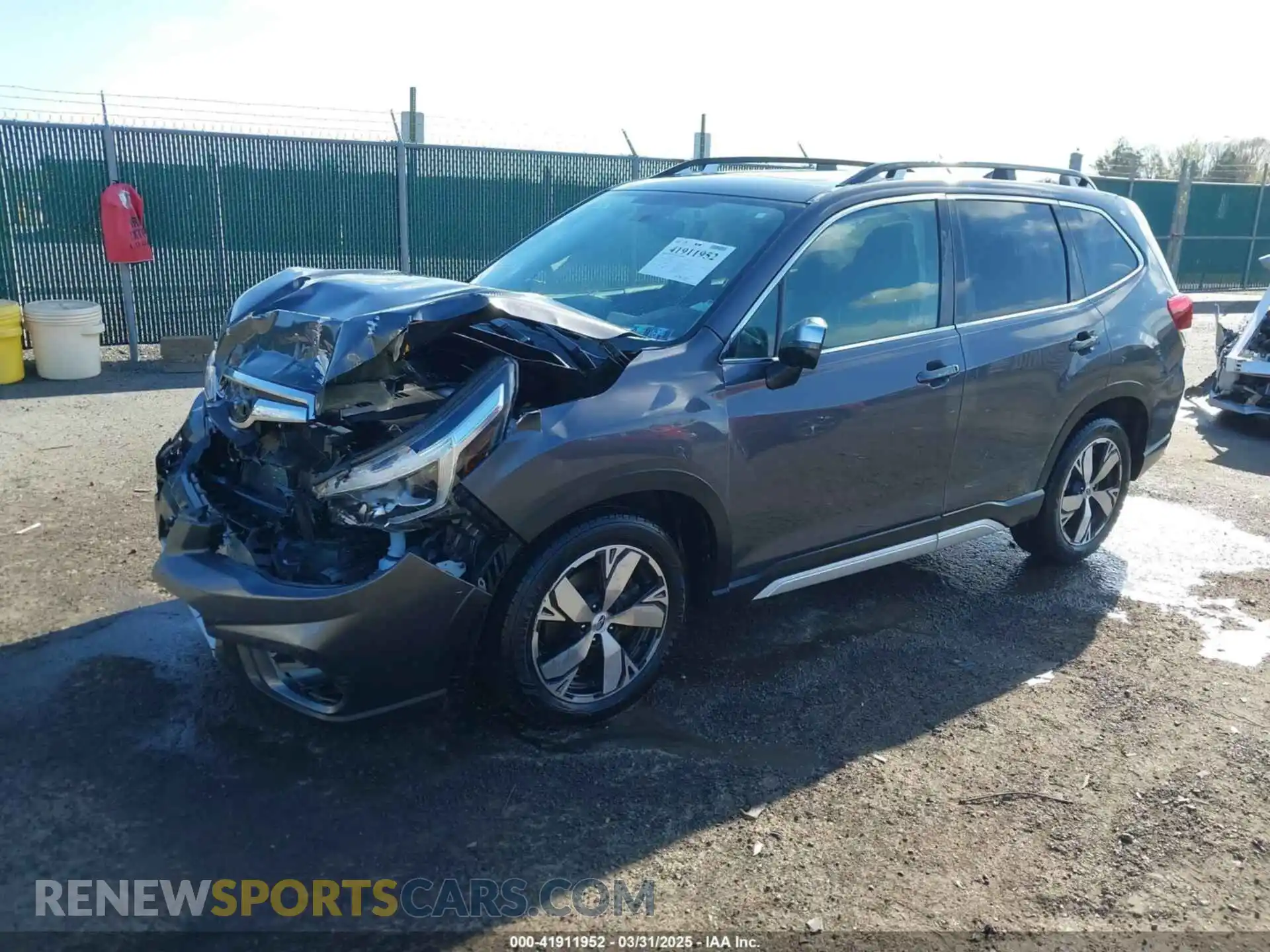 2 Photograph of a damaged car JF2SKAXC0LH601036 SUBARU FORESTER 2020