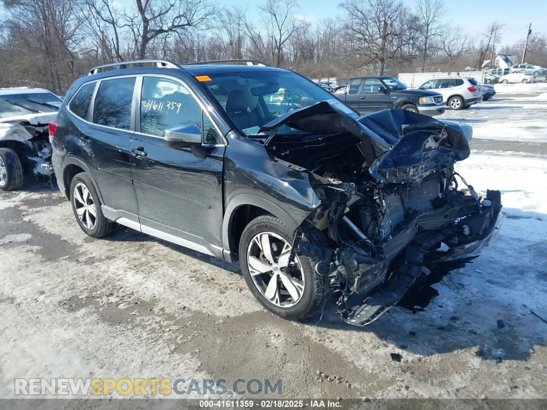 1 Photograph of a damaged car JF2SKAXC1LH404408 SUBARU FORESTER 2020