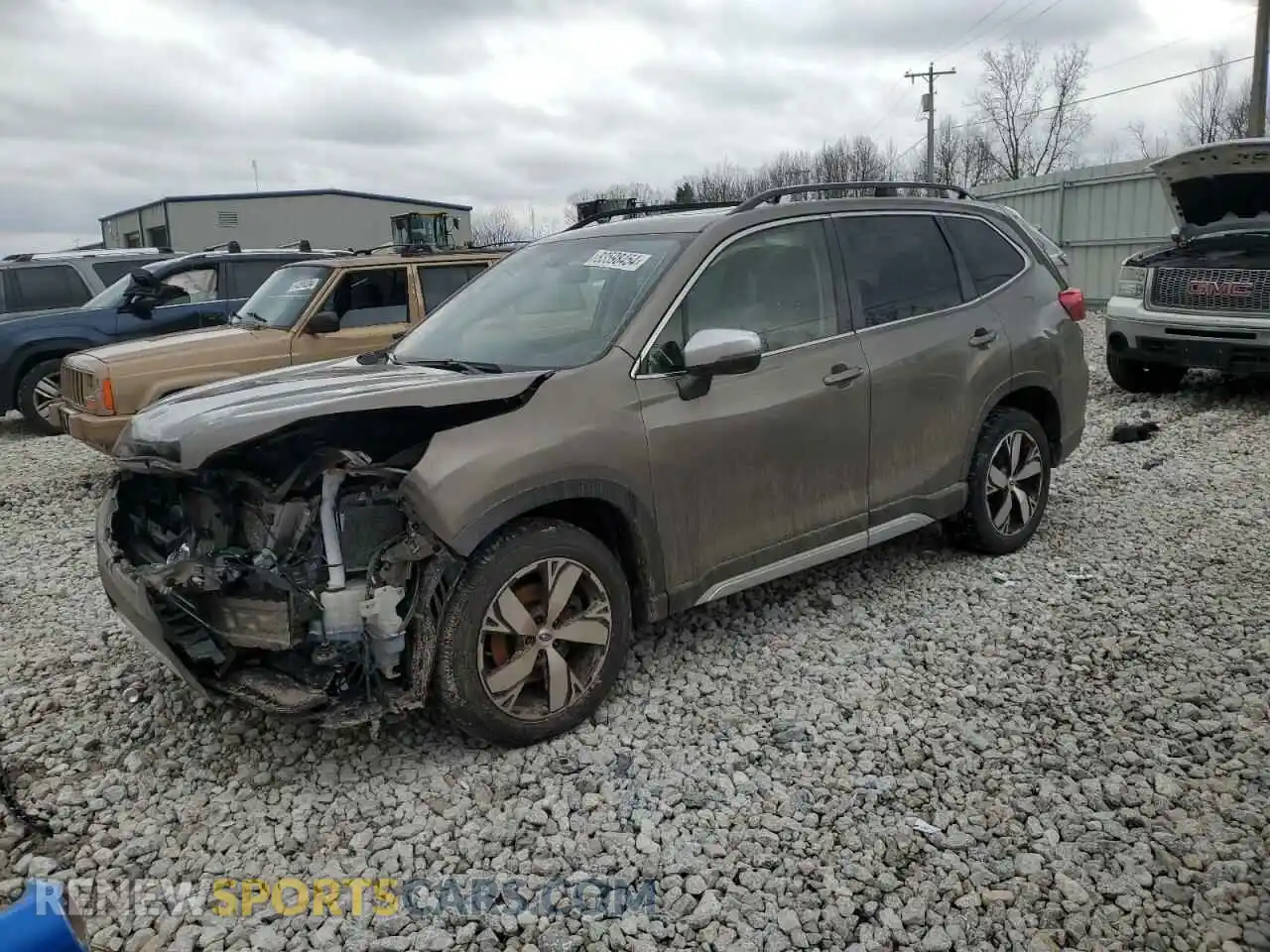 1 Photograph of a damaged car JF2SKAXC1LH585221 SUBARU FORESTER 2020