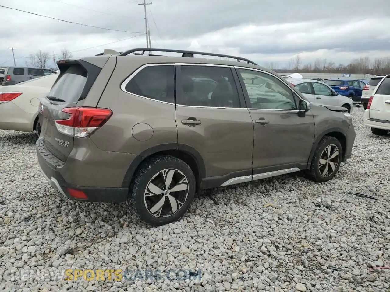 3 Photograph of a damaged car JF2SKAXC1LH585221 SUBARU FORESTER 2020