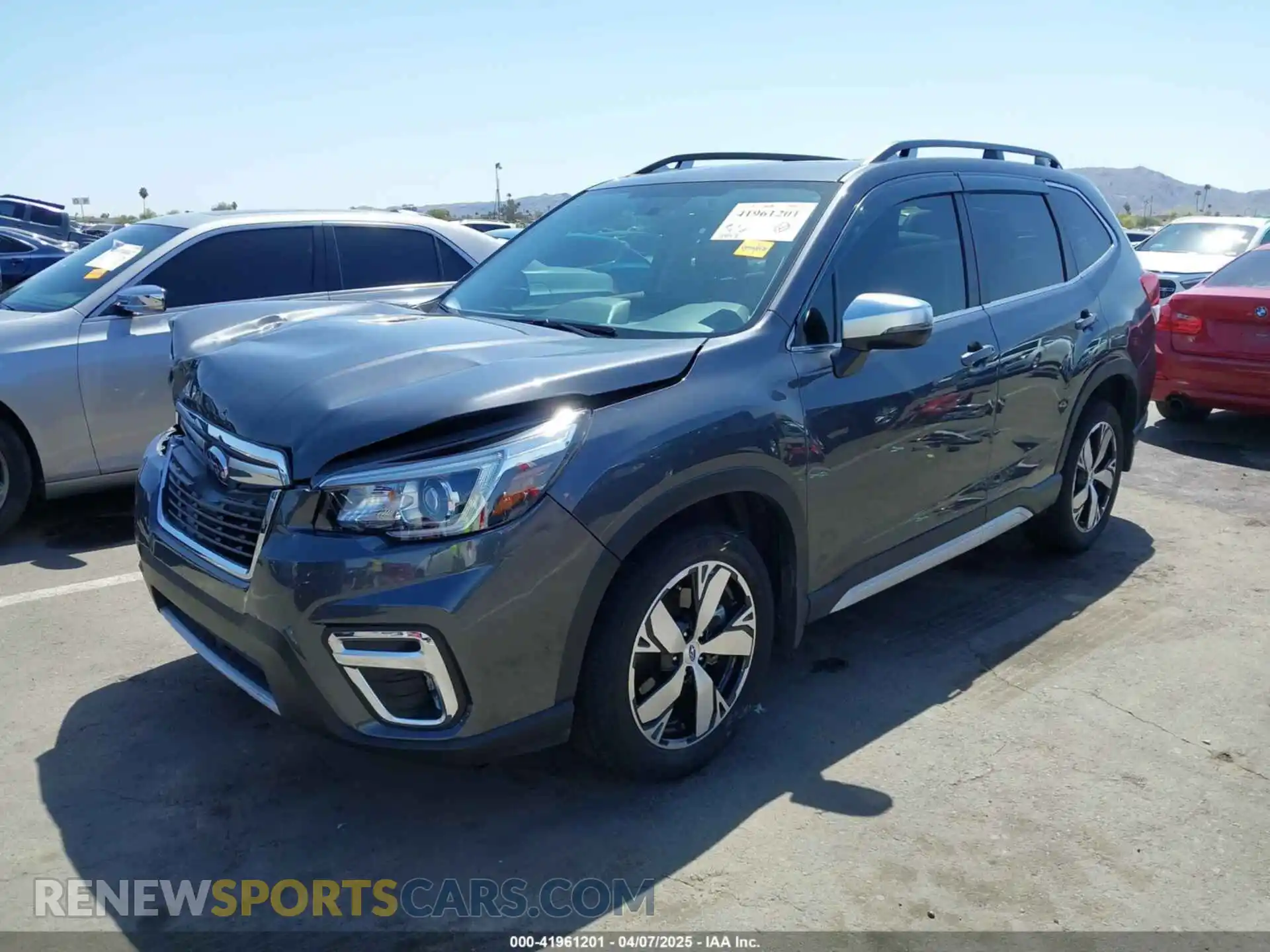 2 Photograph of a damaged car JF2SKAXC1LH590256 SUBARU FORESTER 2020