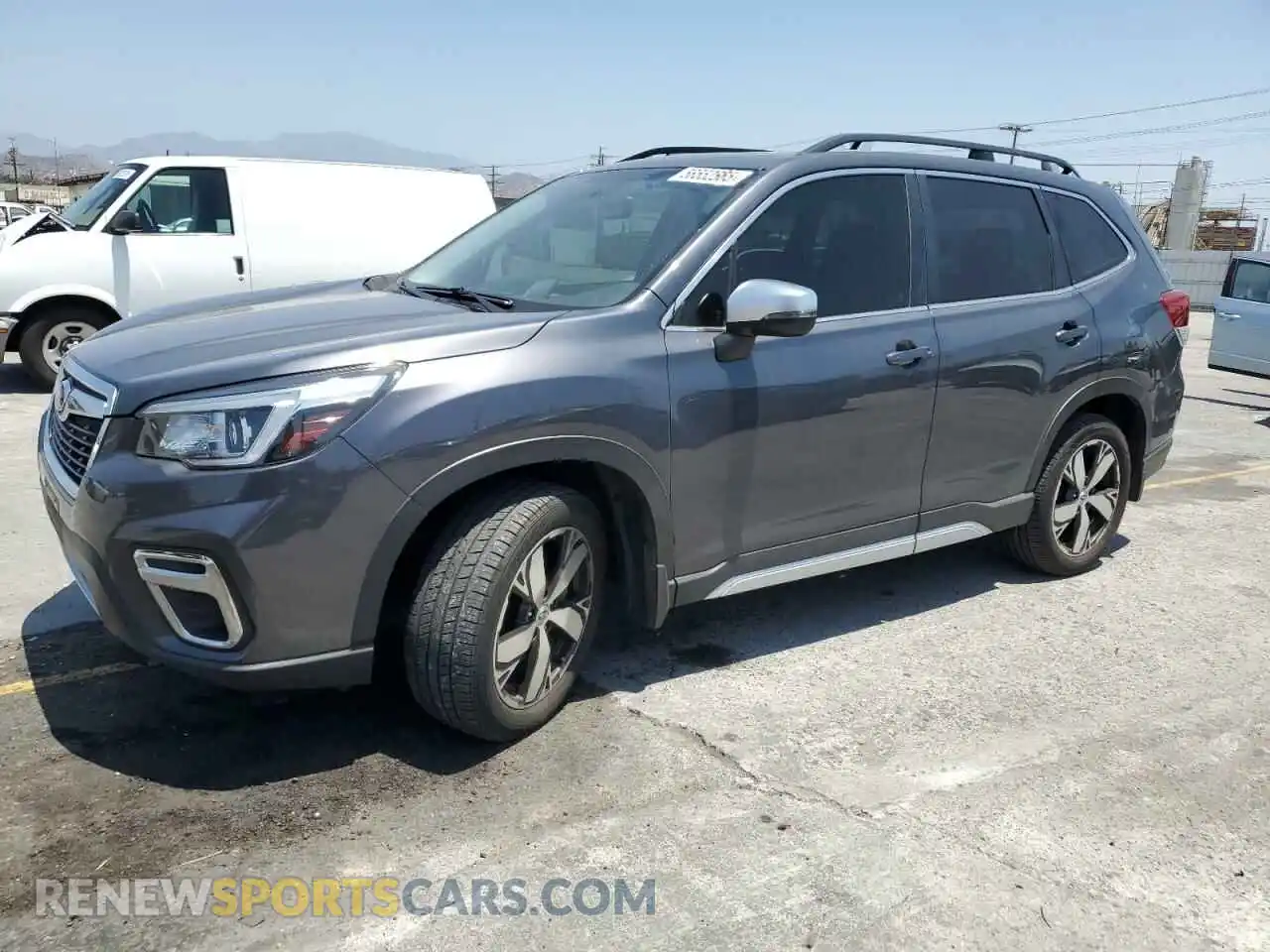 1 Photograph of a damaged car JF2SKAXC4LH519519 SUBARU FORESTER 2020