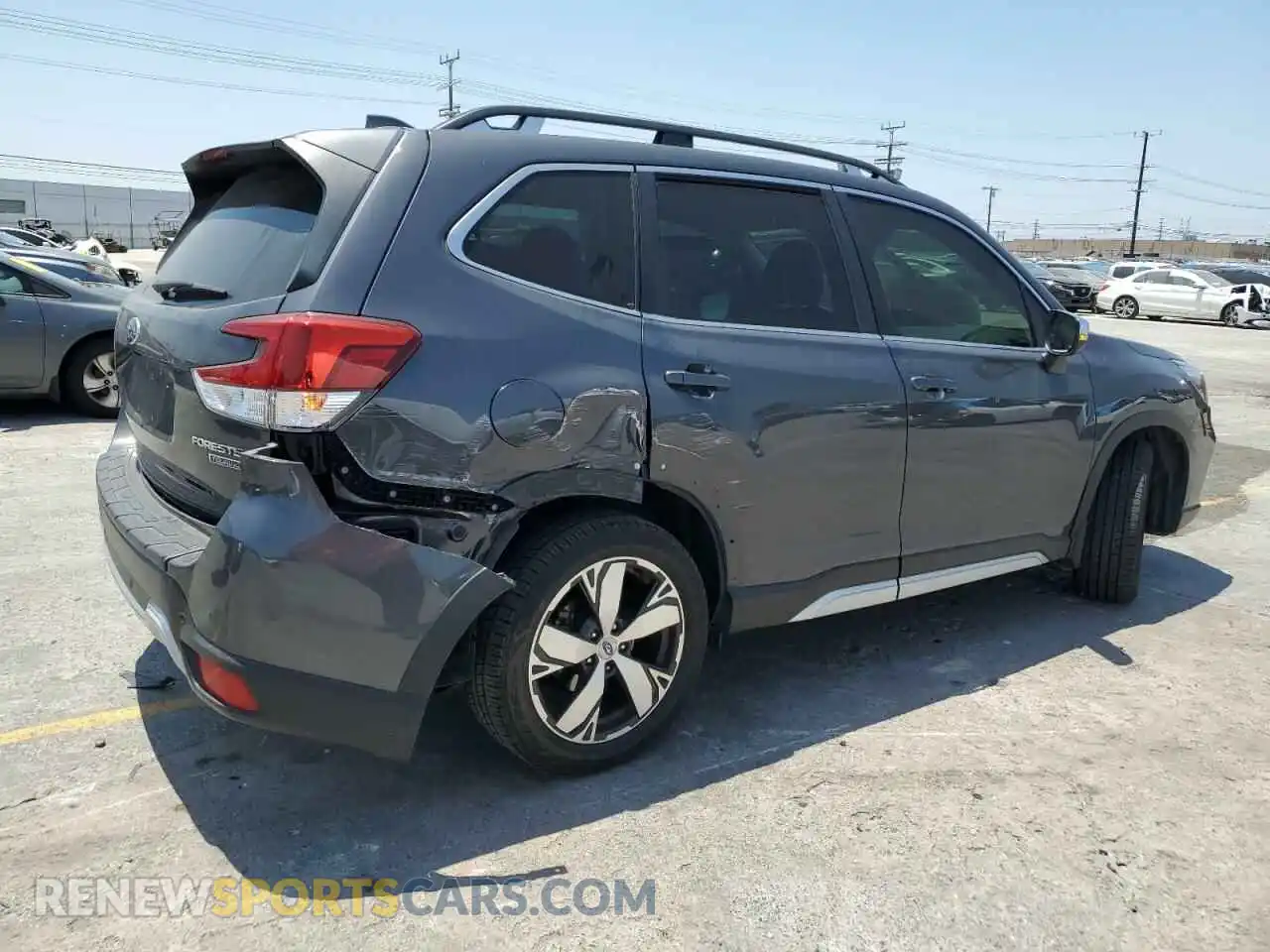 3 Photograph of a damaged car JF2SKAXC4LH519519 SUBARU FORESTER 2020