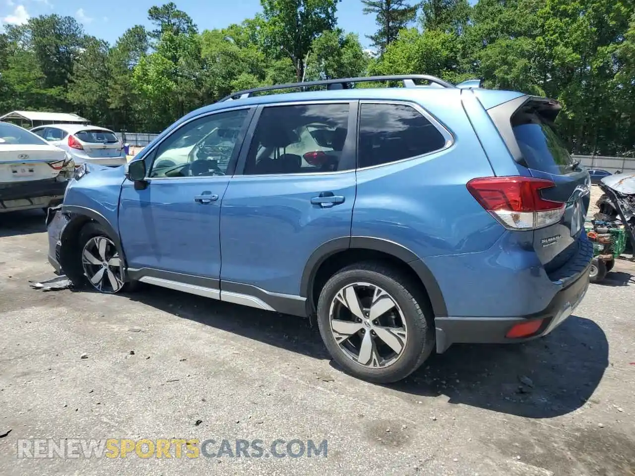 2 Photograph of a damaged car JF2SKAXC6LH417204 SUBARU FORESTER 2020
