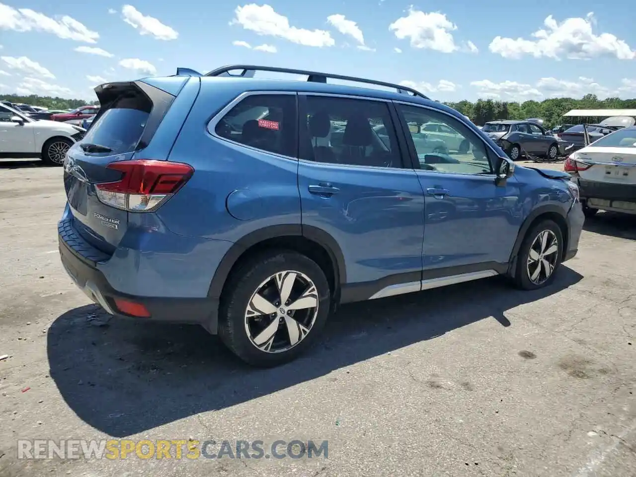 3 Photograph of a damaged car JF2SKAXC6LH417204 SUBARU FORESTER 2020