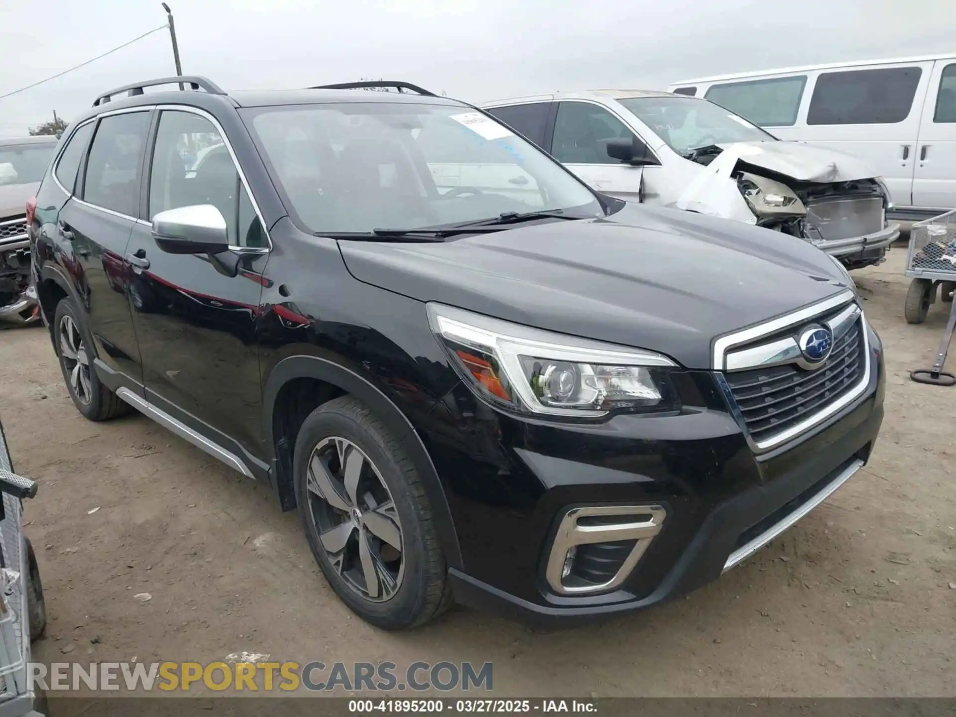 1 Photograph of a damaged car JF2SKAXC7LH588169 SUBARU FORESTER 2020