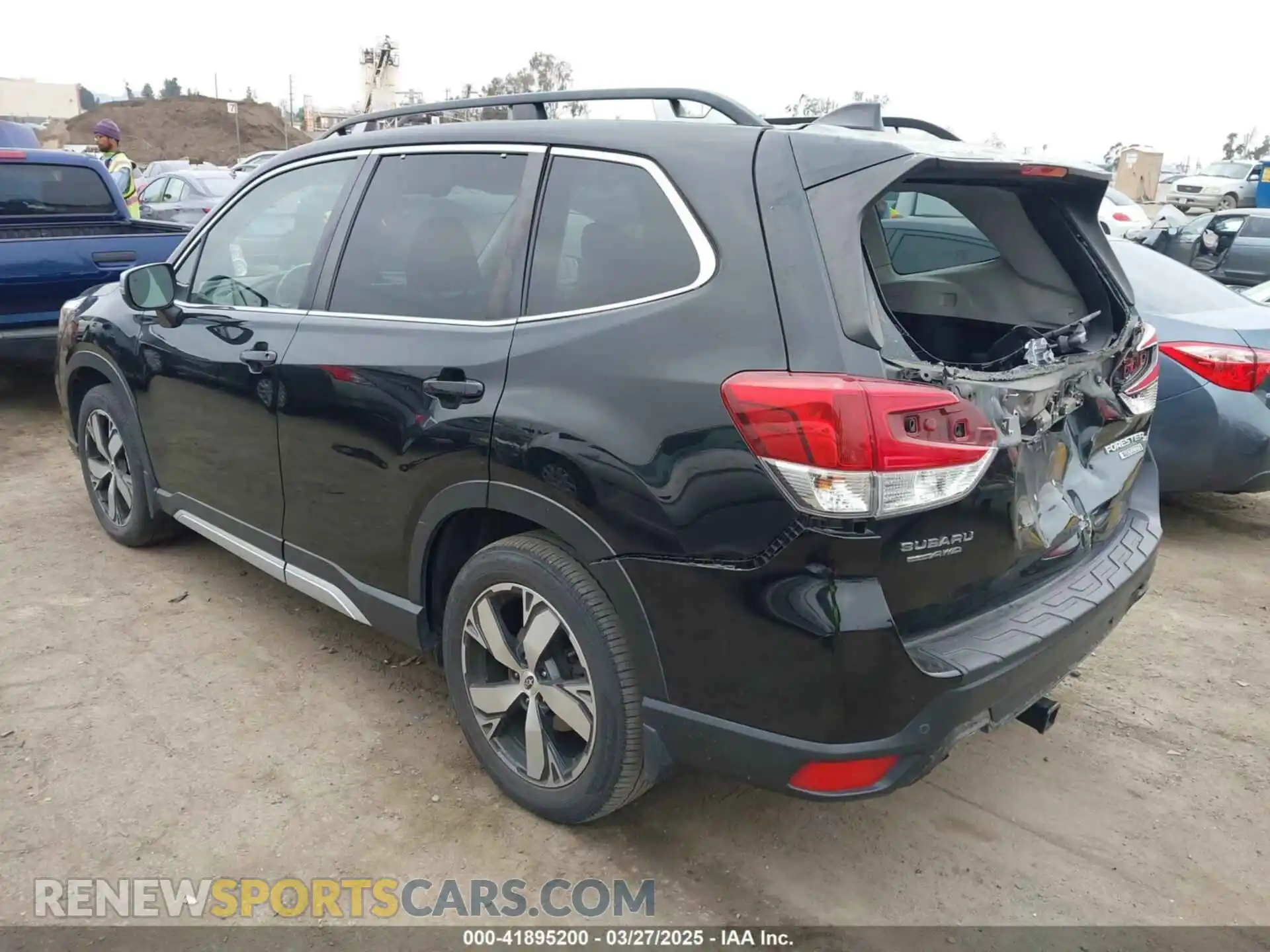 3 Photograph of a damaged car JF2SKAXC7LH588169 SUBARU FORESTER 2020