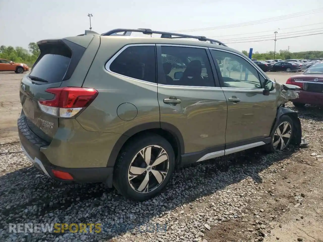 3 Фотография поврежденного автомобиля JF2SKAXC8LH581781 SUBARU FORESTER 2020