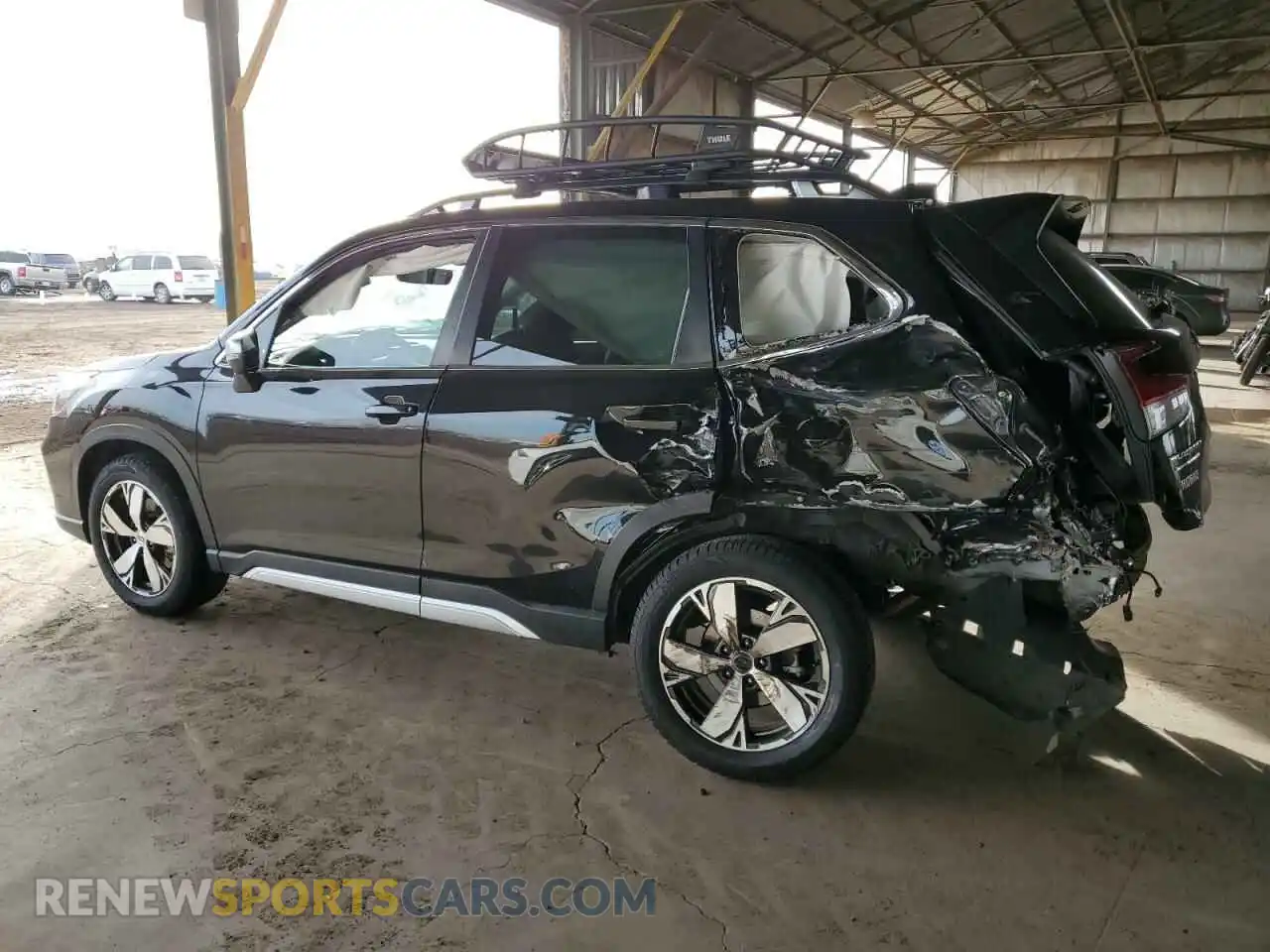 2 fotografías del automóvil dañado JF2SKAXC9LH552757 SUBARU FORESTER 2020